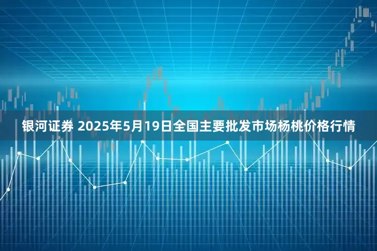 银河证券 2025年5月19日全国主要批发市场杨桃价格行情